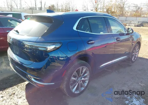 2022 Buick Envision Fwd Avenir z USA, uszkodzony, nr VIN LRBFZRR43ND027976